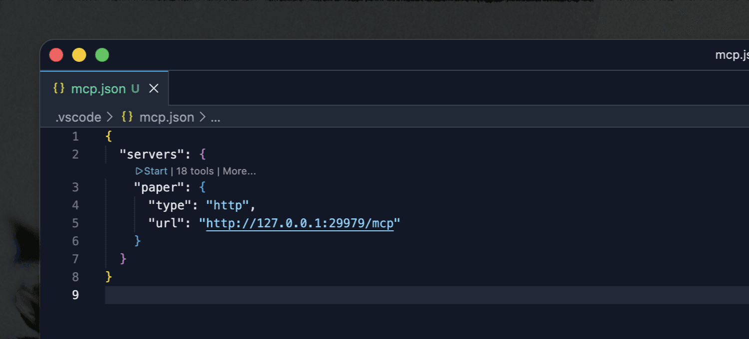 Copilot MCP configuration