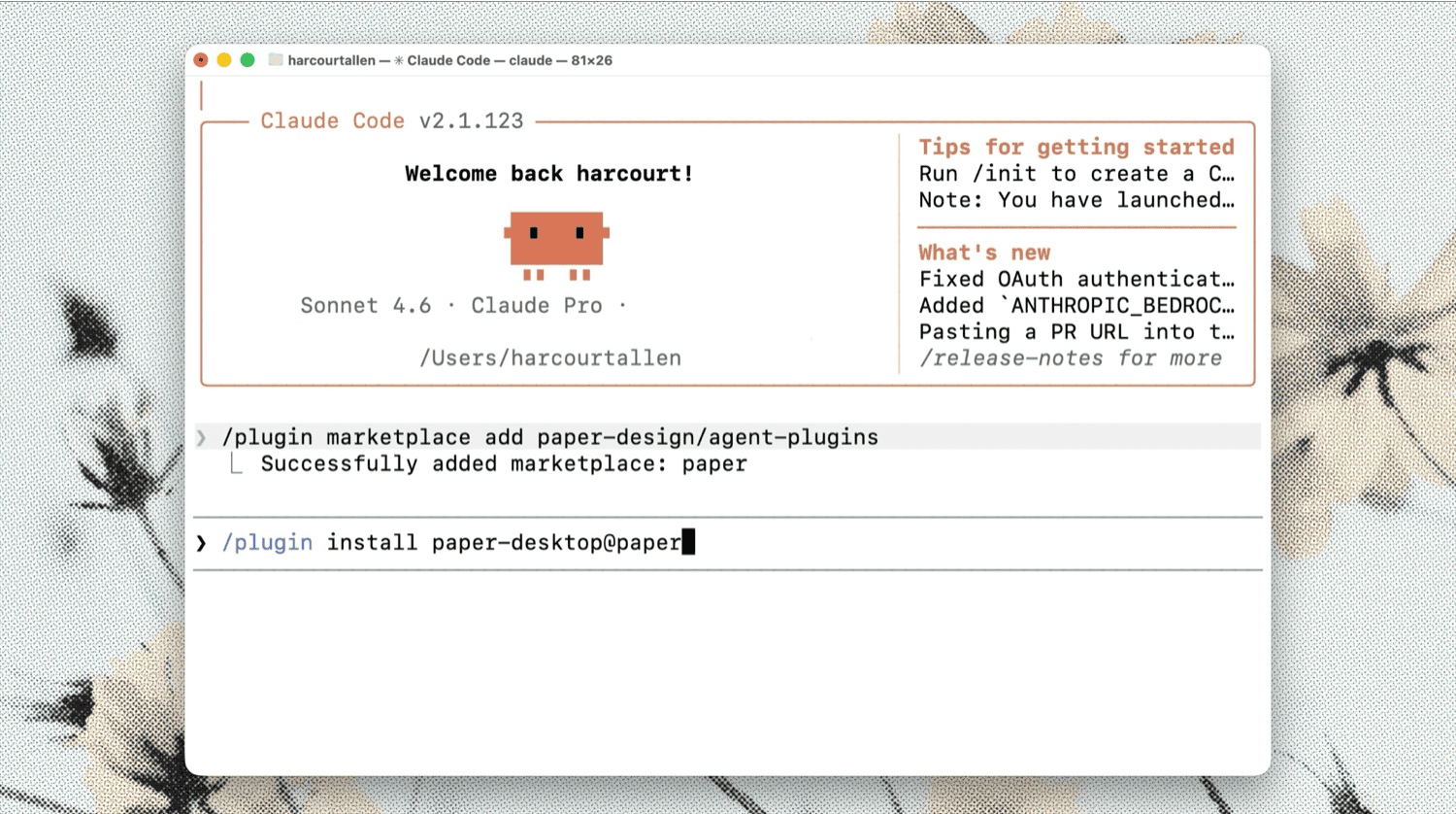 Claude CLI plugin