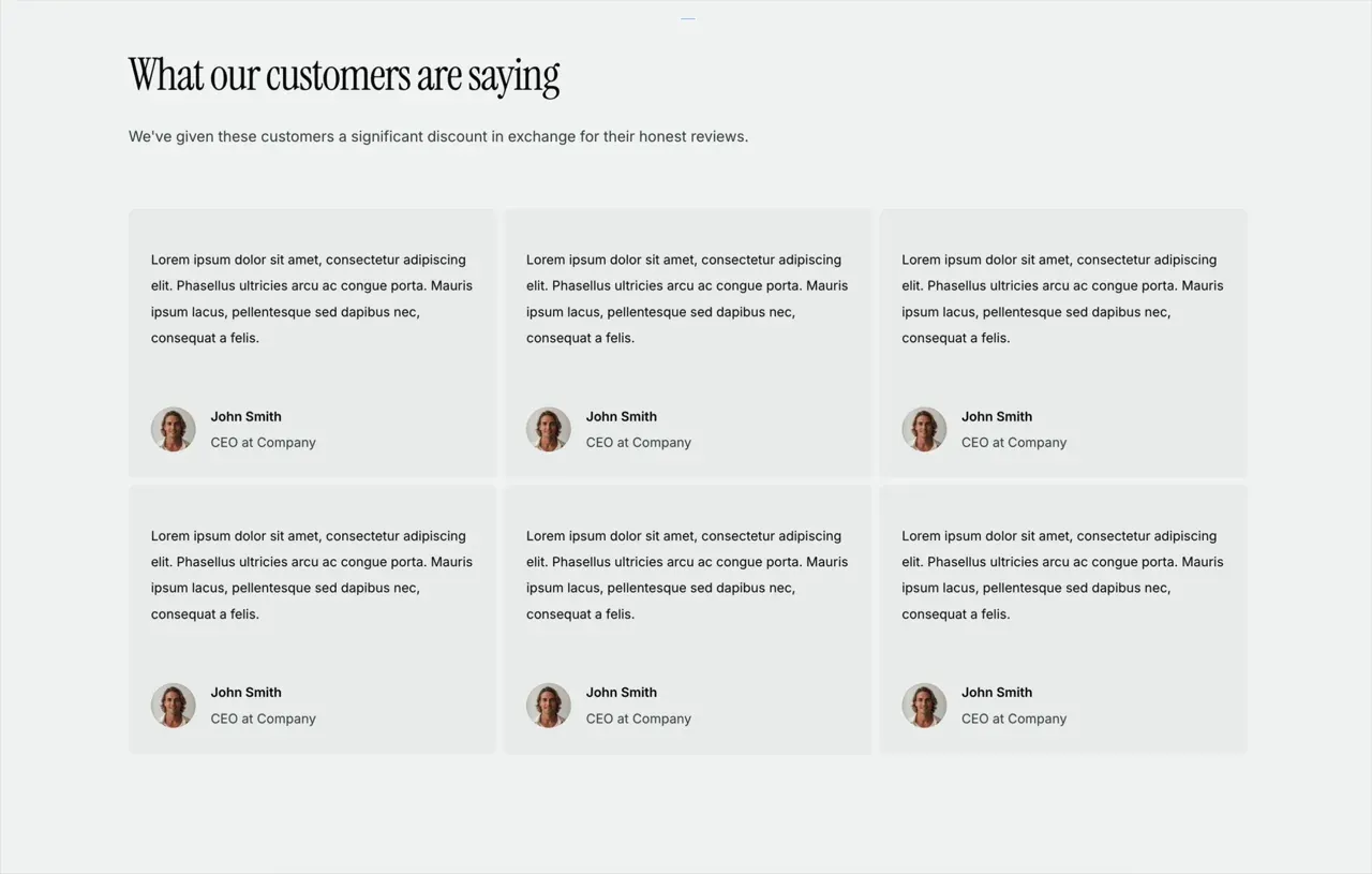 Notion testimonials