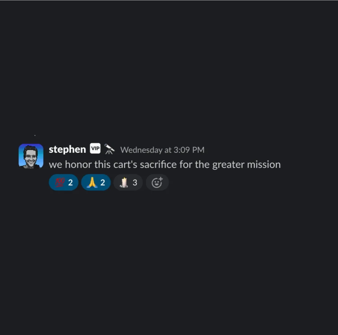 A tweet about the Paper coolers